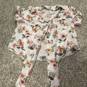 holister Hawaiian button up